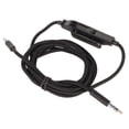 thumbnail image 1 of Cable de auriculares de 3.5 mm, auricular de volumen de volumen de alambre tejido auriculares de sonido aux cable portátil de 5.6 pasteles Micéndico en línea para g635 para g9333, 1 of 7