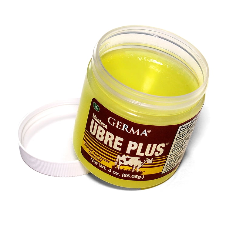 Germa Manteca Ubre Plus. Natural Topical Analgesic Ointment. Fast