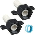 thumbnail image 1 of Barb Straight Swivel RV Water Pump Fittings 1/2" Fittings For Water Pump Filter, 1 of 5