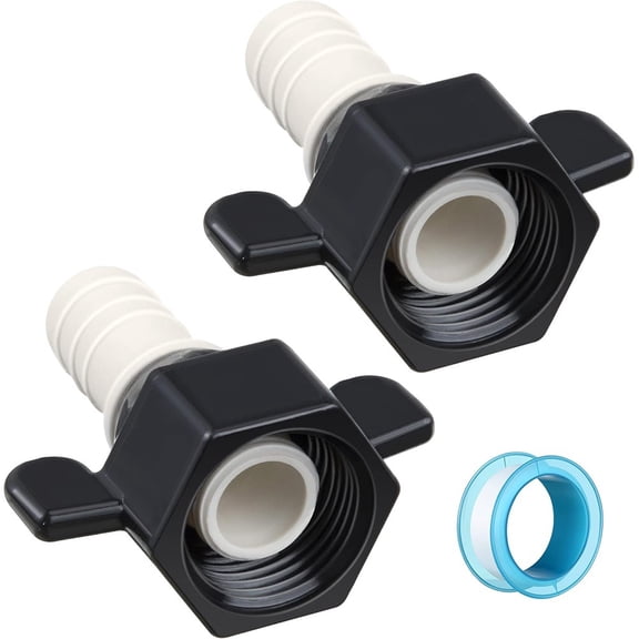 Barb Straight Swivel Rv Water Pump Fittings 1/2" Fittings for Water Pump Filter 21 To 13mm