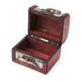 thumbnail image 5 of Treasure Box Wooden Jewelry Treasure Box Storage Organizer Vintage Style, 5 of 5