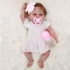 thumbnail image 1 of frágil completo de silicona 20 pulgadas baby Girl Doll Kids Bath Toy Appease Toy de Navidad Macarena Muñeca renacida de silicona completa, 1 of 8
