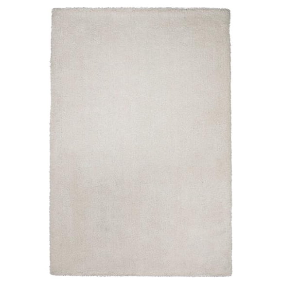 8' x 11' Polyester Ivory Area Rug