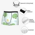 thumbnail image 5 of Kdxio Men's Boxer Briefs with Kawaii Frogs Print - Comfortable and Breathable Underwear for Everyday Wear, 5 of 7