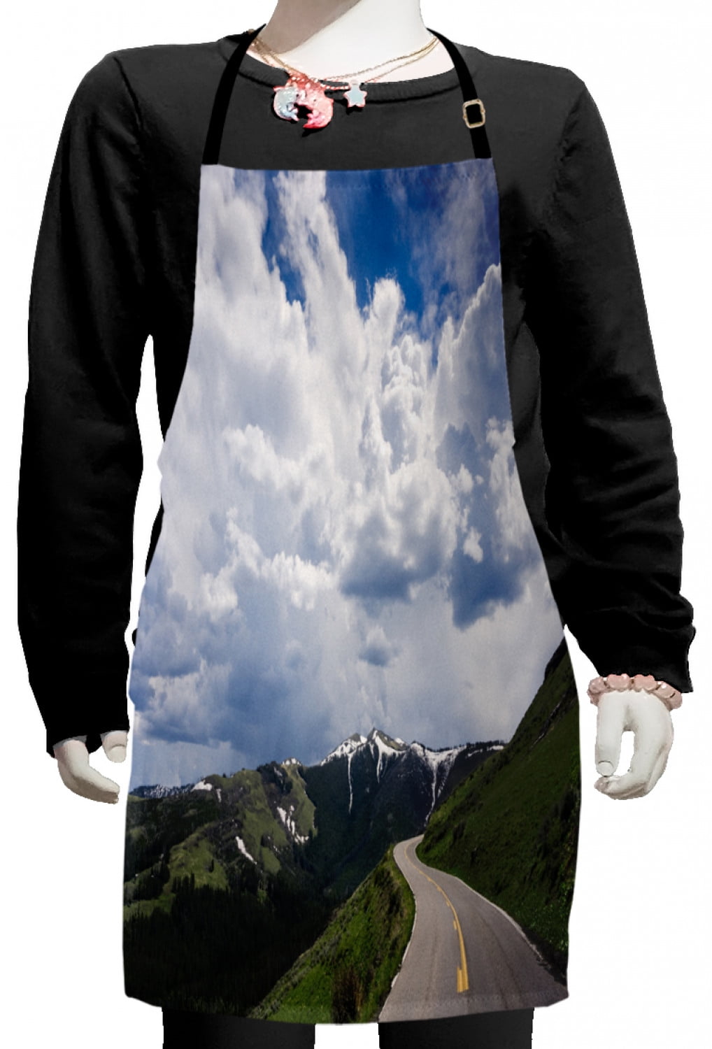 Travel Kids Apron, Yellowstone National Park Wyoming, Boys Girls Apron