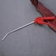thumbnail image 4 of Mini Soplador Mango de plástico rojo, boquilla en ángulo, pistola de aire, herramienta neumática (larga), 4 of 8