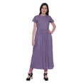 thumbnail image 1 of Moomaya Robes Tuniques à Fente avant pour Femmes Manches Courtes Kurti Imprimé Tenue d'Été, 1 of 5