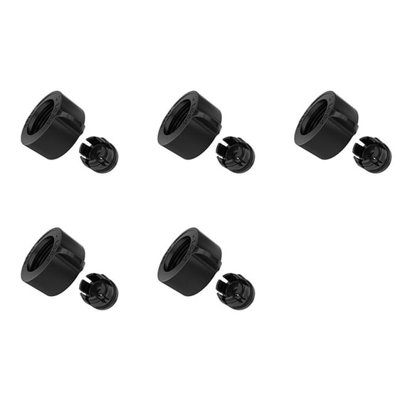 5 Pack 17mm Mount Nut Replacement for Car Phone Holder Repair