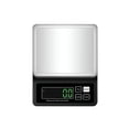 thumbnail image 2 of Kitchen Scale IP67 Full Waterproof 0.1g/1g Stainless Steel Electronic Scales ,Precise Weight, 2 of 2