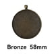 thumbnail image 4 of Collar con Colgante Vintage Minnieouse Joyería Artesanal Bronce 58mm, 4 of 6