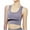 Purple, variant on BYHONG Women Casual Breathable Yoga Top Bra Underwear Without Steel Ring Gathering Sports Running Bra Bras for Women Navy XXL