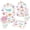 2, variant on Under the Sea Disposable Tableware Set - Serves 20, 7/9 Inch Plates, Cups, Napkins, Cutlery & Straws, Ocean Animal Themed Party Supplies for Birthdays, Baby Showers & Mermaid Celebrations