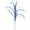Blue, variant on Vickerman 29" Mauve Glitter Harvest Artificial Christmas Spray. Includes 6 sprays per pack.
