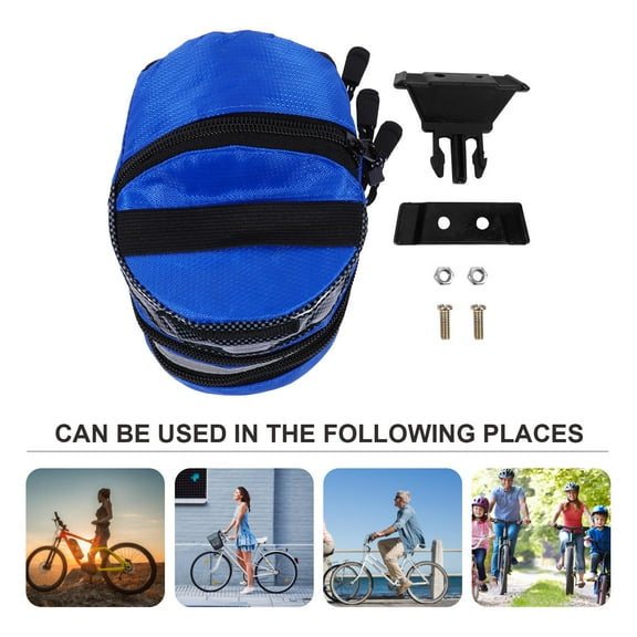 GOOHOCHY Accessories Bag for Back Handlebar Bags Bicycles Bike Miss Child Blue