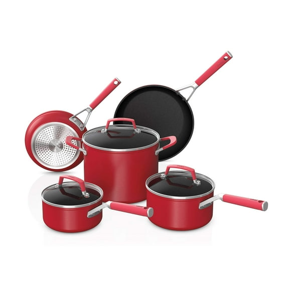 Juego de utensilios de cocina Ninja Foodi NeverStick Vivid de 8 piezas con tapas