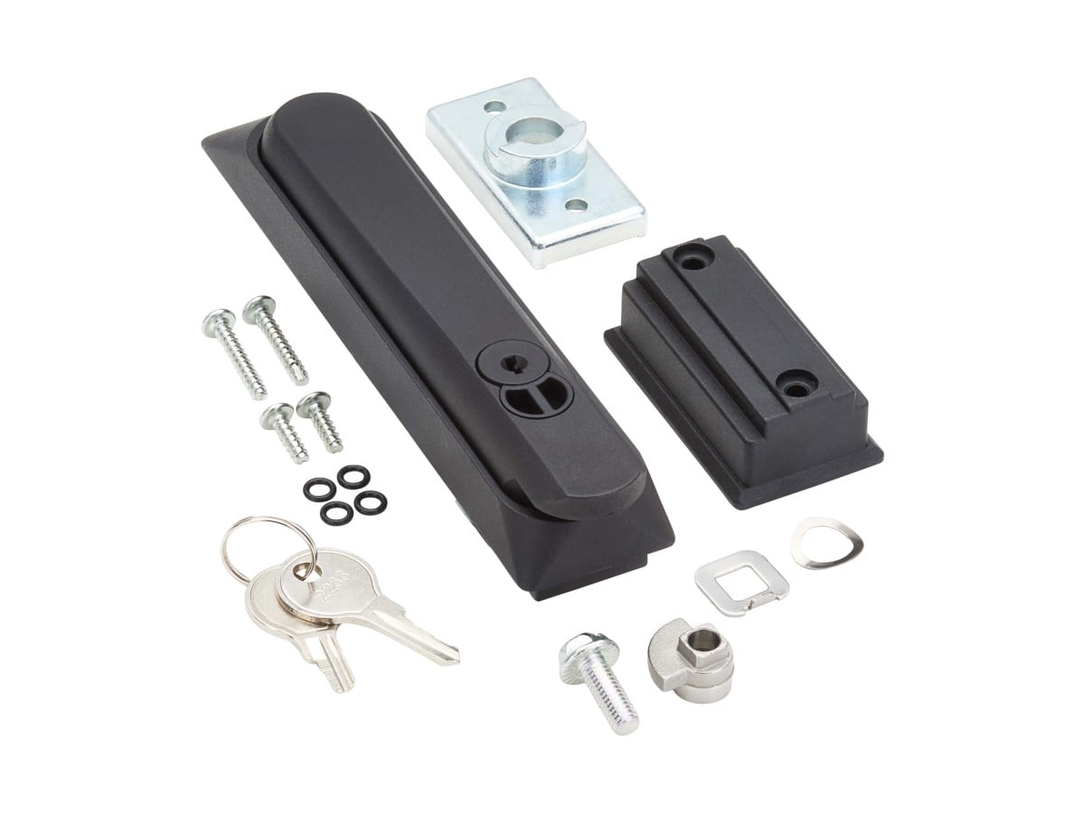 Eaton Tripp Lite Series SmartRack Locking Door Handle for Server Rack Cabinets -  - Front and Back Doors, SFIC Lock Core