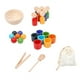 thumbnail image 2 of Juego de clasificación de colores para niños perfecl Bolas en tazas 7 colores, 2 of 7