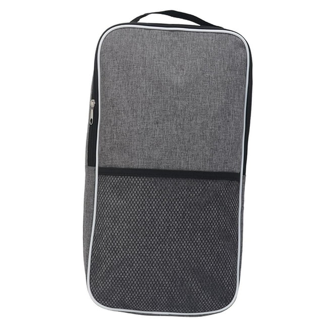 Almencla Pickleball Bag Pickleball Protection Shock Resistant Tote for Men Women Gift Grey