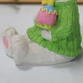 thumbnail image 3 of Conejito de Pascua Estatua Resina Artesanía Conejo Miniaturas para Niñas Niños (Verde Sit) Ehuebsd libre de BPA, 3 of 9