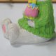thumbnail image 2 of Modelo de conejito artesanía de resina figurita de conejito bonito colección de figuritas para regalo de Pascua JShteea libre de BPA, 2 of 9
