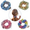 thumbnail image 3 of Banda para el cabello multifunción para mujeres y niñas con bolsillo con cremallera, diademas elásticas, lazos para el cabello, 3 of 8