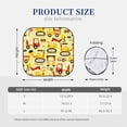 thumbnail image 3 of Gaeub Funny Construction Vehicles Foldable Auto Sun Blocker Visor, Sunshade for Car Front Window, Keeps Your Vehicle Cool - Medium, 3 of 7