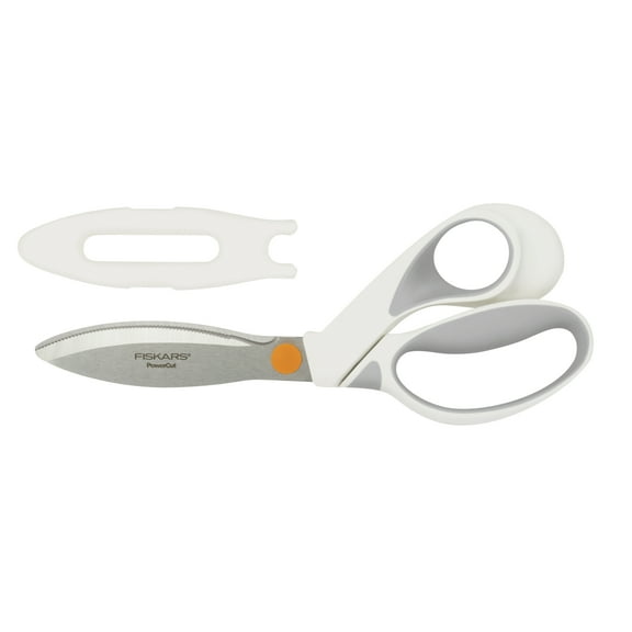 Fiskars PowerCut Shears, 9 inch, White, 1 Each, 179900-1002
