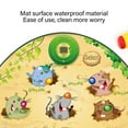 thumbnail image 3 of Whack Pounding Mat, PVC Whack Play Mat Toy LED Interactive Portable Educational with Hammer for Kids for Home, 3 of 7