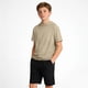 thumbnail image 4 of Ceisia Boys Solid Color Short Sleeve Hooded T-shirt Soft Breathable Casual Top for Kids 5-15Coffee13-14 Years Gifts, 4 of 9