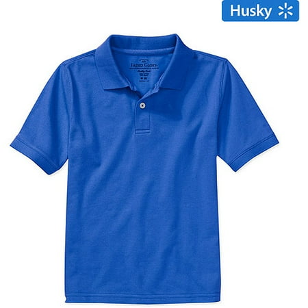 Faded Glory Ss Solid Polo