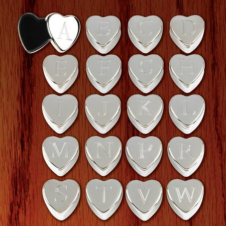 Zingz & Thingz Decorative Monogram Heart Keepsake Boxes