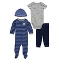 thumbnail image 3 of Carter's Ensemble 4 Pcs pour Bébé Garçons (6 Mois, Blue Shark), 3 of 3