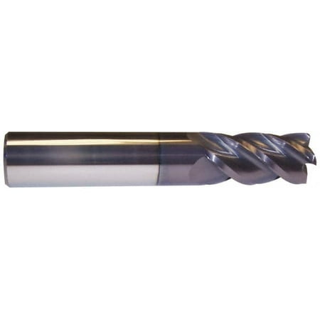 

Accupro 3/8 Diam 4 Flute Solid Carbide 0.09 Corner Radius End Mill