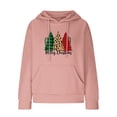 thumbnail image 4 of WEAIXIMIUNG Sweatshirts pour Femmes Sans Capuche avec Graphiques Imprimé Arbre de Noël Décontracté, 4 of 4