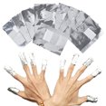 thumbnail image 1 of Lámina para decoración de uñas Lámina para decoración de uñas con algodón 100 piezas de lámina para decoración de uñas, 1 of 4