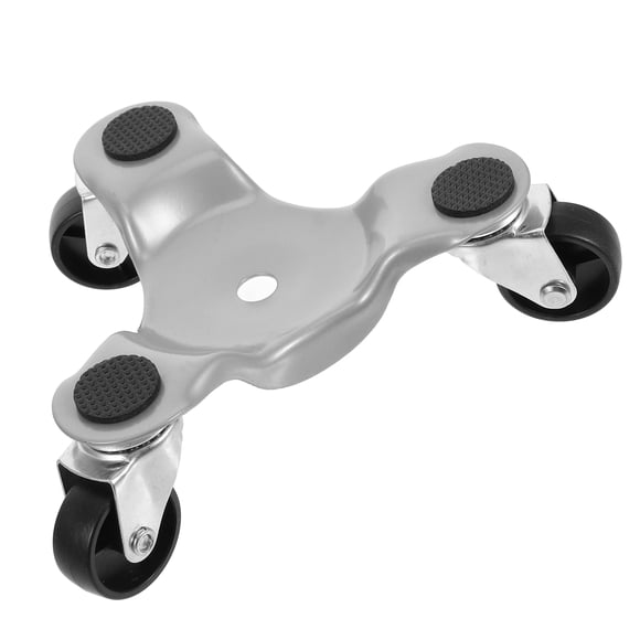 ELAYARD 1Set 3-Wheel Dolly for Moving Furniture Gliders with Carbon Steel 16.1X16.1X5.5in