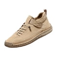 thumbnail image 2 of Shoes for Men, Orthopedic Leather Walking Slip-On Sneaker, Waterproof, Non-Slip, Ergonomic with Elastic Band, 48, 2 of 7