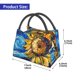 thumbnail image 2 of Easygdp vintage Starry Sunflower Bolsa de Almuerzo Insulada Reutilizable, Bolsa de Mano y Bandolera para Oficina, Trabajo, Viajes, 2 of 6