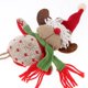 thumbnail image 3 of Decoración colgante de árbol de Navidad hecha , de Navidad de peluche de Santa Gnome Alce Macarena muñeco duende de la Navidad, 3 of 8
