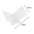 thumbnail image 6 of Acrylic Book Stand Artwork Display Rack Portable Bookmark Small Compact Acrylic Display Easel Bookstand for Desk Photos Recipe Music Book Clear, 6 of 6