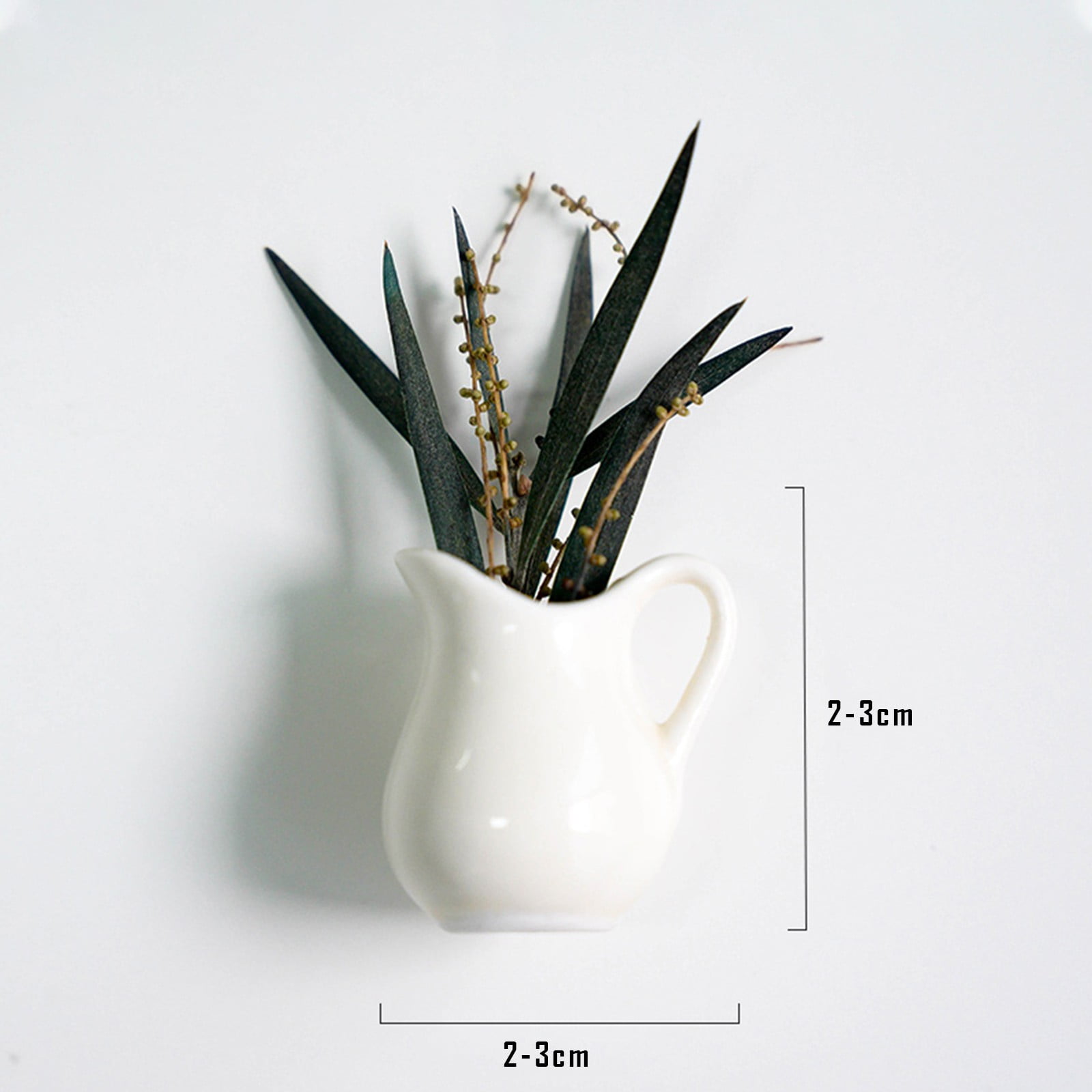 7pcs Mini Vase Fridge Sticker Set, Easter Cute Decorative Refrigerator Magnets for Home Kitchen, Easter and Mother's Day Fridge Aesthetic Decor Accessory for Refrigerator Surface Decoration