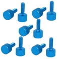thumbnail image 4 of Computer Graphics Card Round Head Knurled Thumb Screws Sky Blue 6#-32 10pcs, 4 of 4