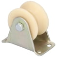 thumbnail image 2 of Groove Wheel, E Wheel Heavy Ball Bearing With 2.5mm Bracket For Various Lifting Equipment For Tower Crane Accessories For Moving Door For Wire Rope Guide Wheel, 2 of 8