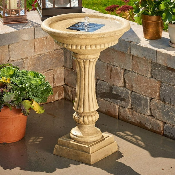 Smart Solar Ashbourne Solar Birdbath Fountain Solar