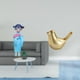thumbnail image 2 of Figura de muñeca geisha kabuki asiática con estatua de pájaro dorado. Escultura moderna de animal con kimono japonés para decoración de dormitorio, sa, 2 of 8
