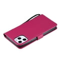 thumbnail image 5 of Feishell for Apple iPhone 15 Pro Wallet Case for Women Men Durable PU Leather Magnetic Buckle Folio Flip Stand Protective Phone Case with Card Slots & Kickstand,Rose, 5 of 10
