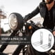 thumbnail image 4 of 1 par de soportes de montaje de luz de motocicleta de metal duradero para faros delanteros y luces de giro, fácil instalación, ajuste universal para varios modelos de motocicletas., 4 of 5