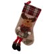 thumbnail image 1 of Christmas Stockings Plaid Socks New Year Gifts Bags Christmas Decoration Alce, 1 of 9