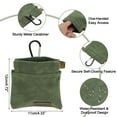 thumbnail image 4 of Unique Bargains Dog Treat Pouch Portable Puppy Dog Training Treat Bag Treat Pouches for Pet Training Auto Closing Hand Free Pet Feed Snack Reward Pocket Green, 4 of 7