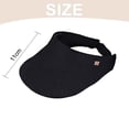 thumbnail image 2 of Sombreros de visera solar de ala ancha plegables para mujer, gorra de golf, sombrero de sol de playa para mujer, sombrero de sol de viaje UV para mujer, ala ancha, 2 of 6